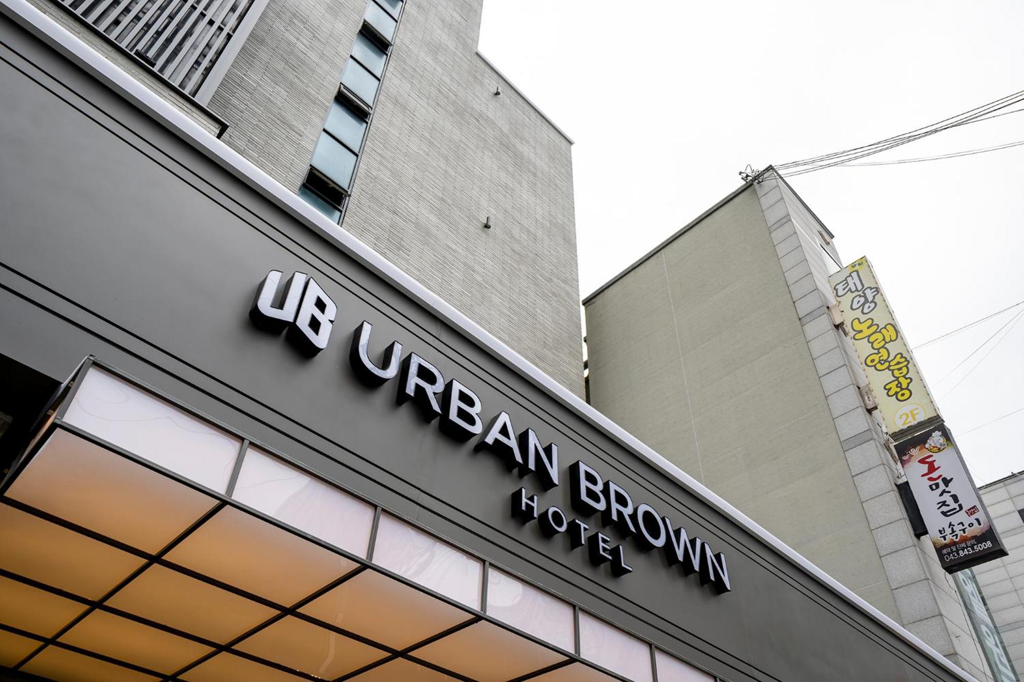 Urban Brown Hotel Chungju City Hall Eksteriør billede